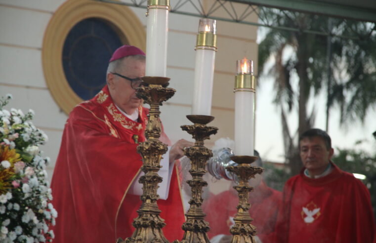 Diocese celebra Missa da Unidade na Praça Francisco Barreto