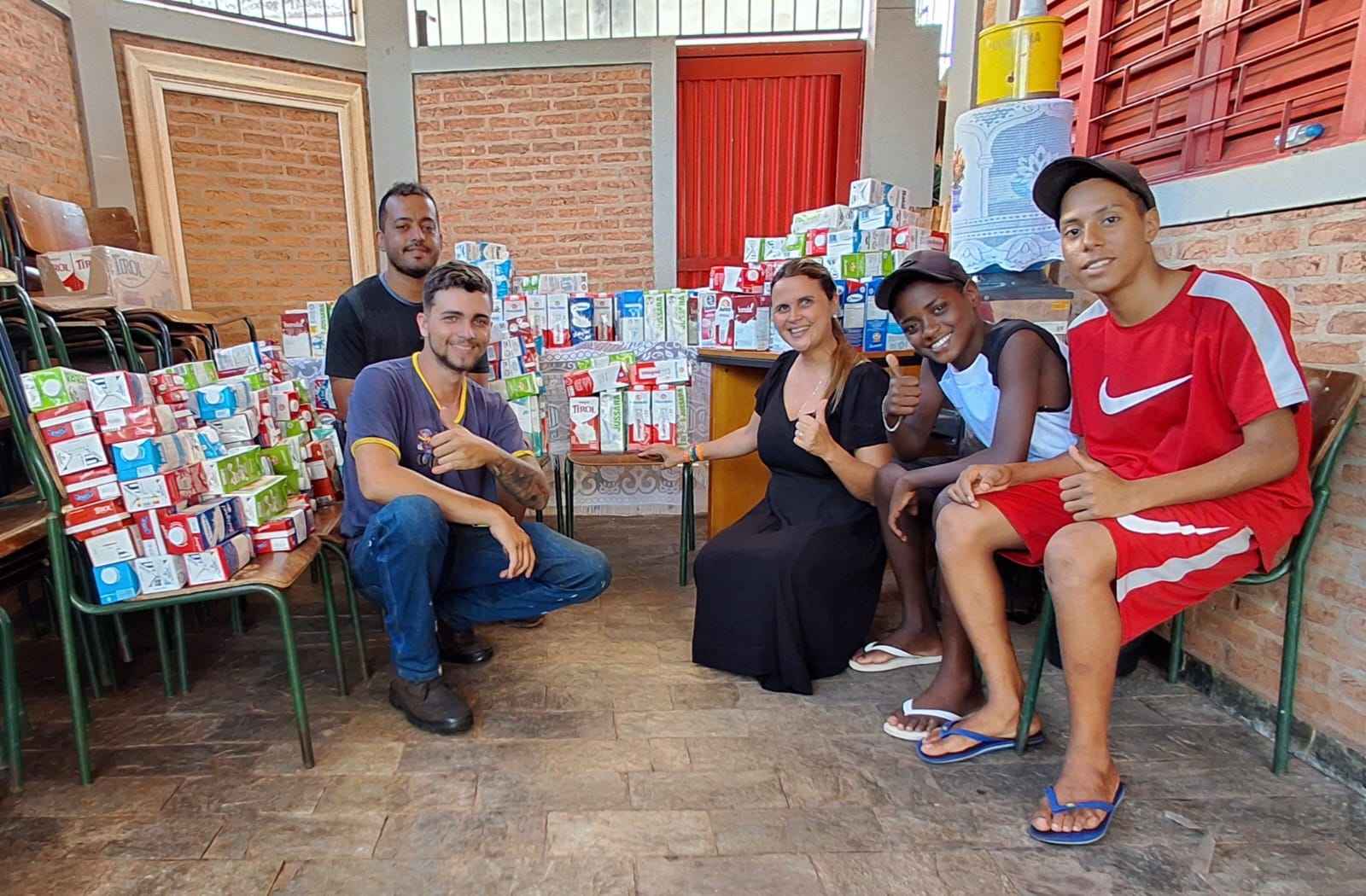 Fundo Social de Solidariedade recebe mais de 400 litros de leite arrecadados no Barretos Moto Fest 2024