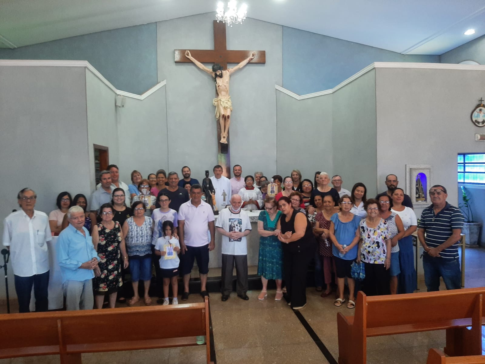 Paróquia Santo Antônio completa 15 anos com missa festiva