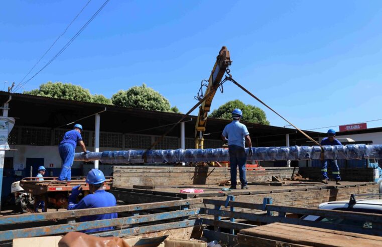 SAAEB adquire conjunto de bombeador e demais acessórios para reserva de abastecimento da cidade