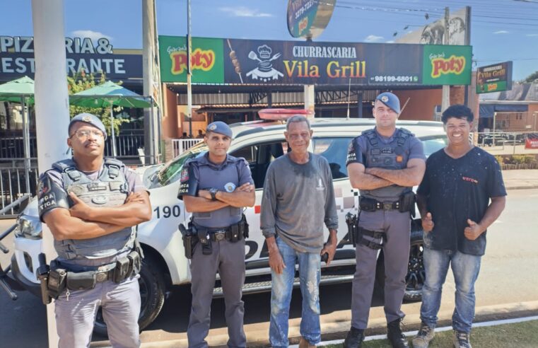 Policiais de Olímpia salvam cliente de restaurante engasgado