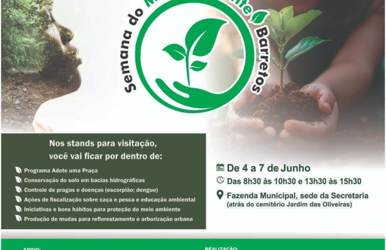 Fazenda Municipal terá circuito de serviços ofertando conscientização à população na Semana do Meio Ambiente