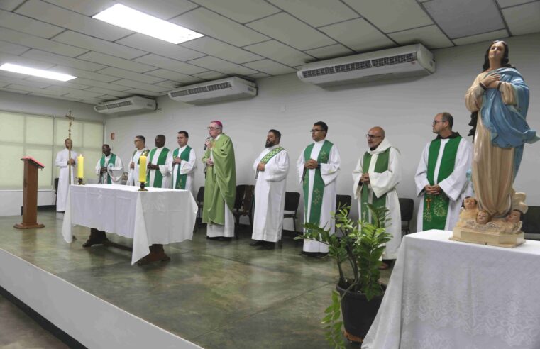 Dom Milton preside missa em ação de graças pelo 36º Arraial da Alegria da Cidade de Maria