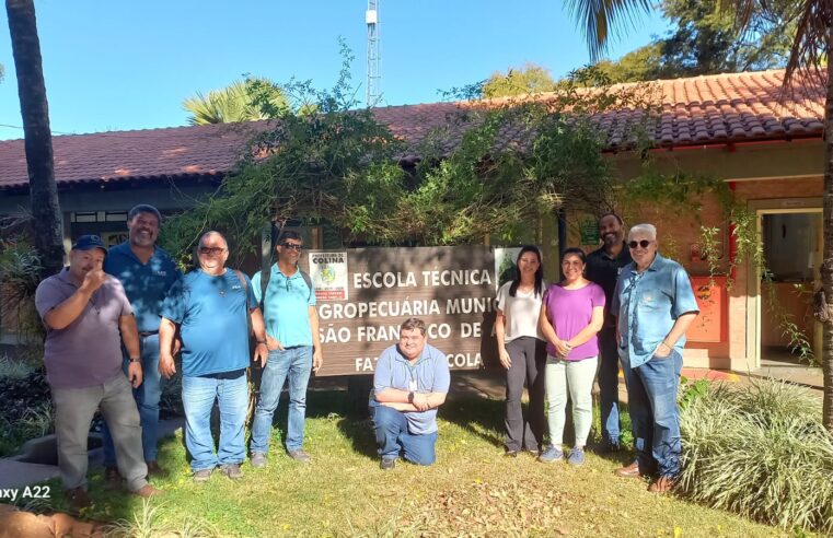 Embrapa e CATI apresentam novidades durante visita em Escola Agropecuária de Colina