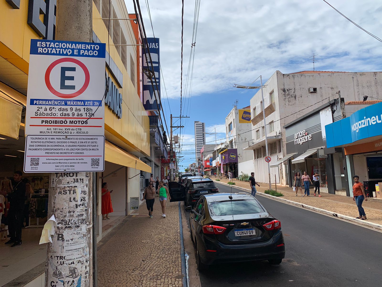 Motoristas que receberam notificação relacionada à Zona Azul têm até 31 de dezembro para regularização