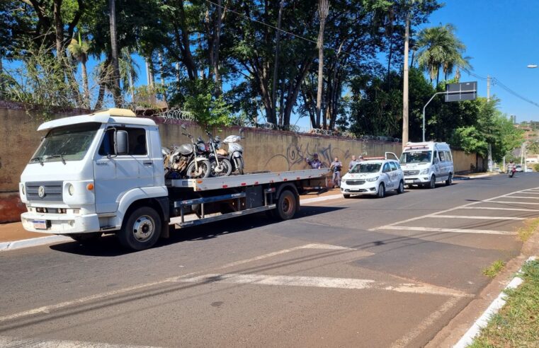 Polícia Militar realiza blitz de trânsito e constata irregularidades