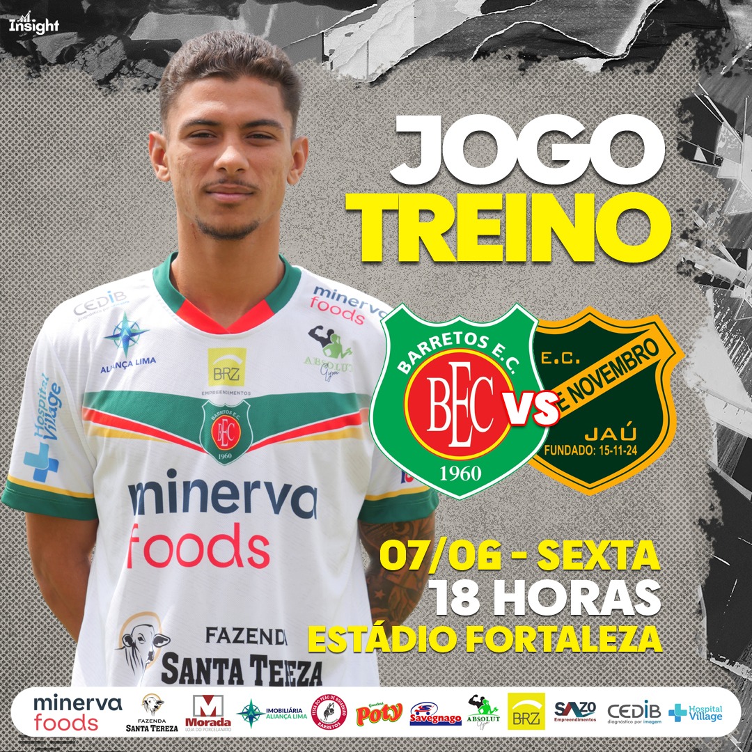 BEC faz segundo jogo-treino na sexta contra o XV de Jaú