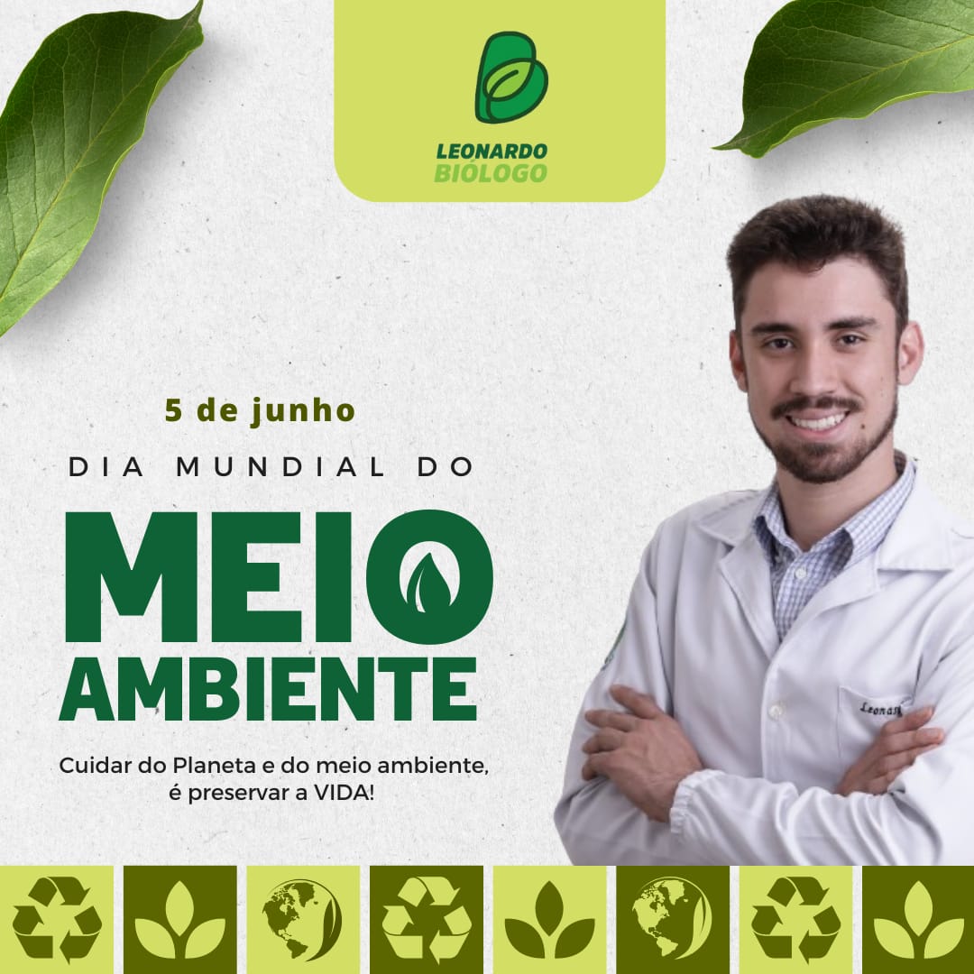 Biológo destaca importância da reflexão no Dia Mundial do Meio Ambiente