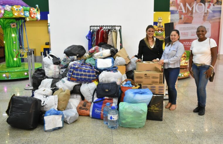 Campanha do Agasalho 2024: Fundo Social de Solidariedade recebe doação do North Shopping Barretos