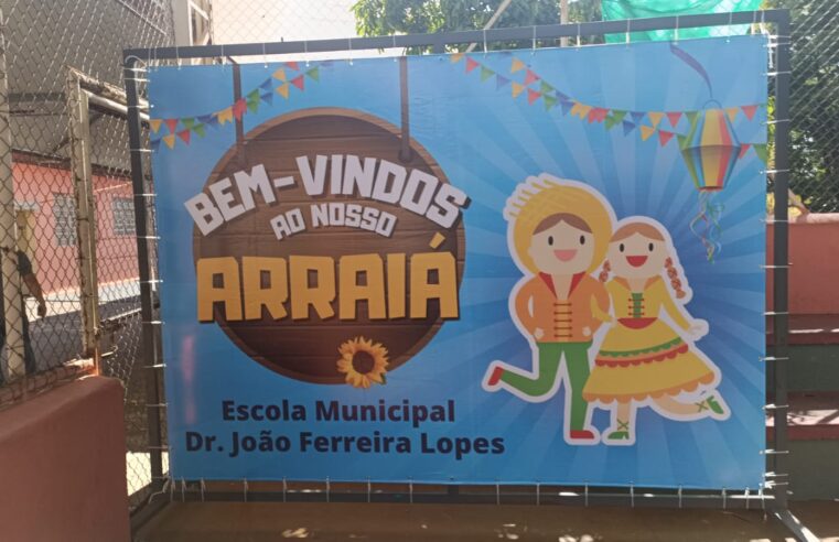 Escola promove festa junina