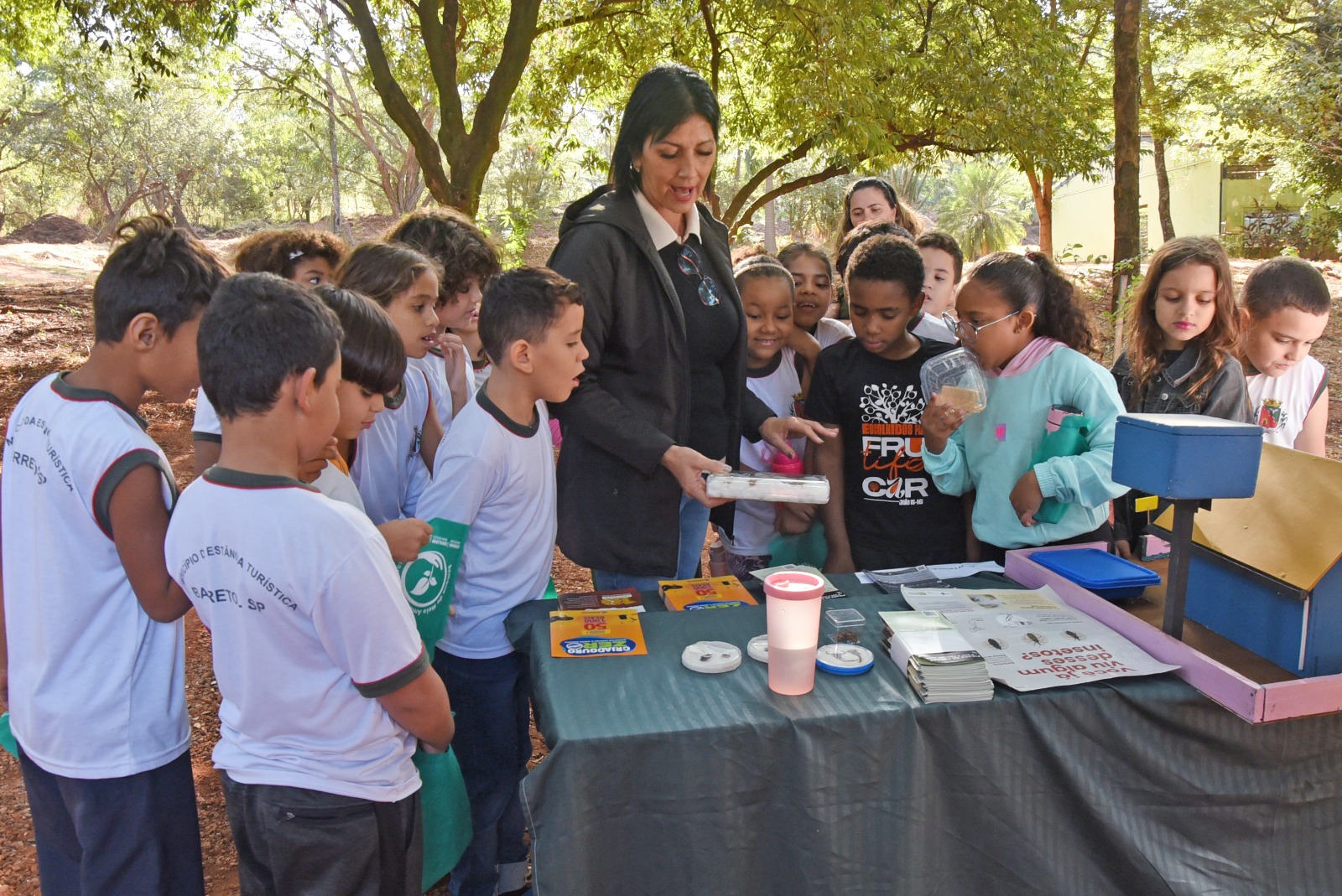 700 estudantes visitam a Fazenda Municipal na Semana do Meio Ambiente de Barretos