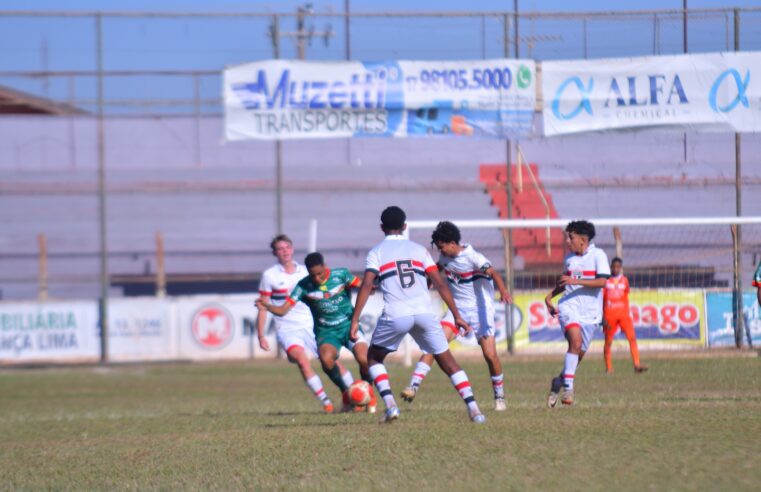 BEC vence o Pinda no Sub-17 e perde para o São Paulo no Sub-15