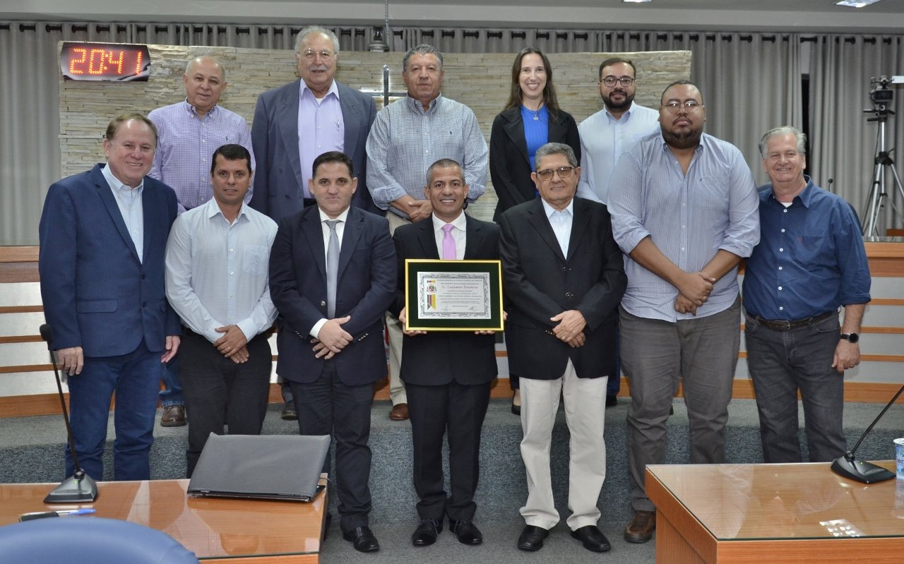 Luciano Tavares recebe Título de Cidadão Benemérito de Barretos