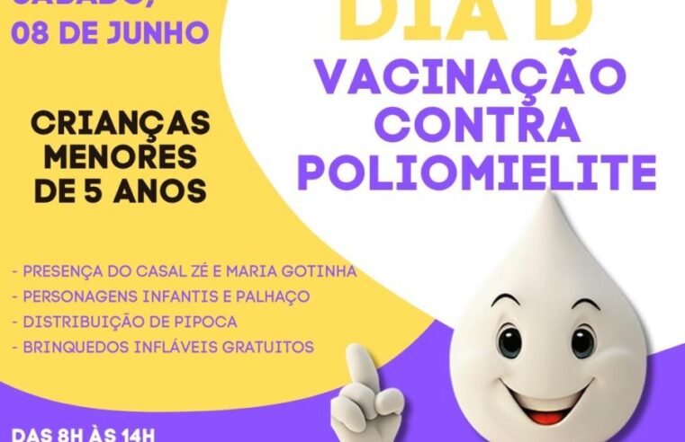 Colina realiza Dia D de vacinação contra a Polio