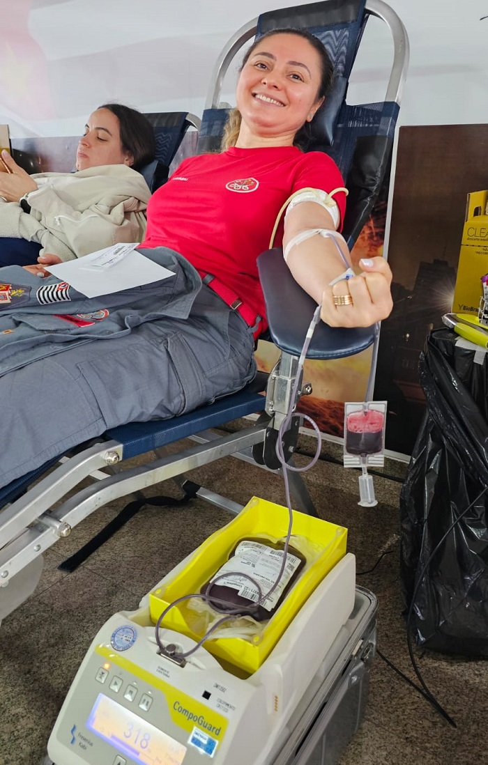 Bombeiros iniciam campanha para incentivar doação de sangue em São Paulo