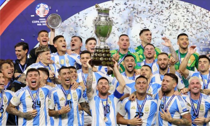 Argentina conquista o 16º título da Copa América