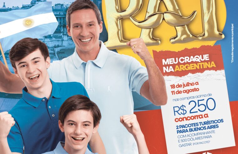 North Shopping Barretos apresenta Campanha Pais 2024 com tema “Meu craque na Argentina”