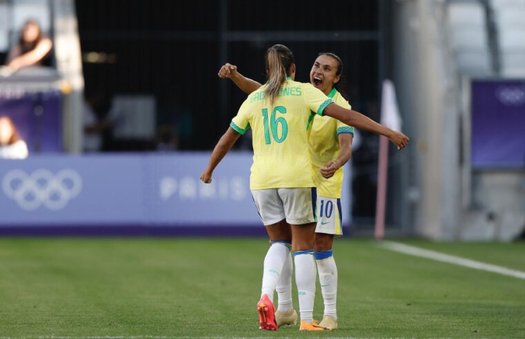 Brasil vence na estreia dos jogos de Paris