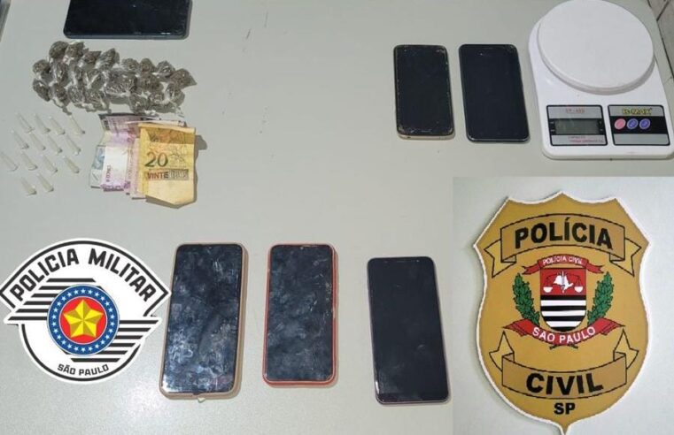 Polícia Civil prende acusado por tráfico de drogas em Guaíra