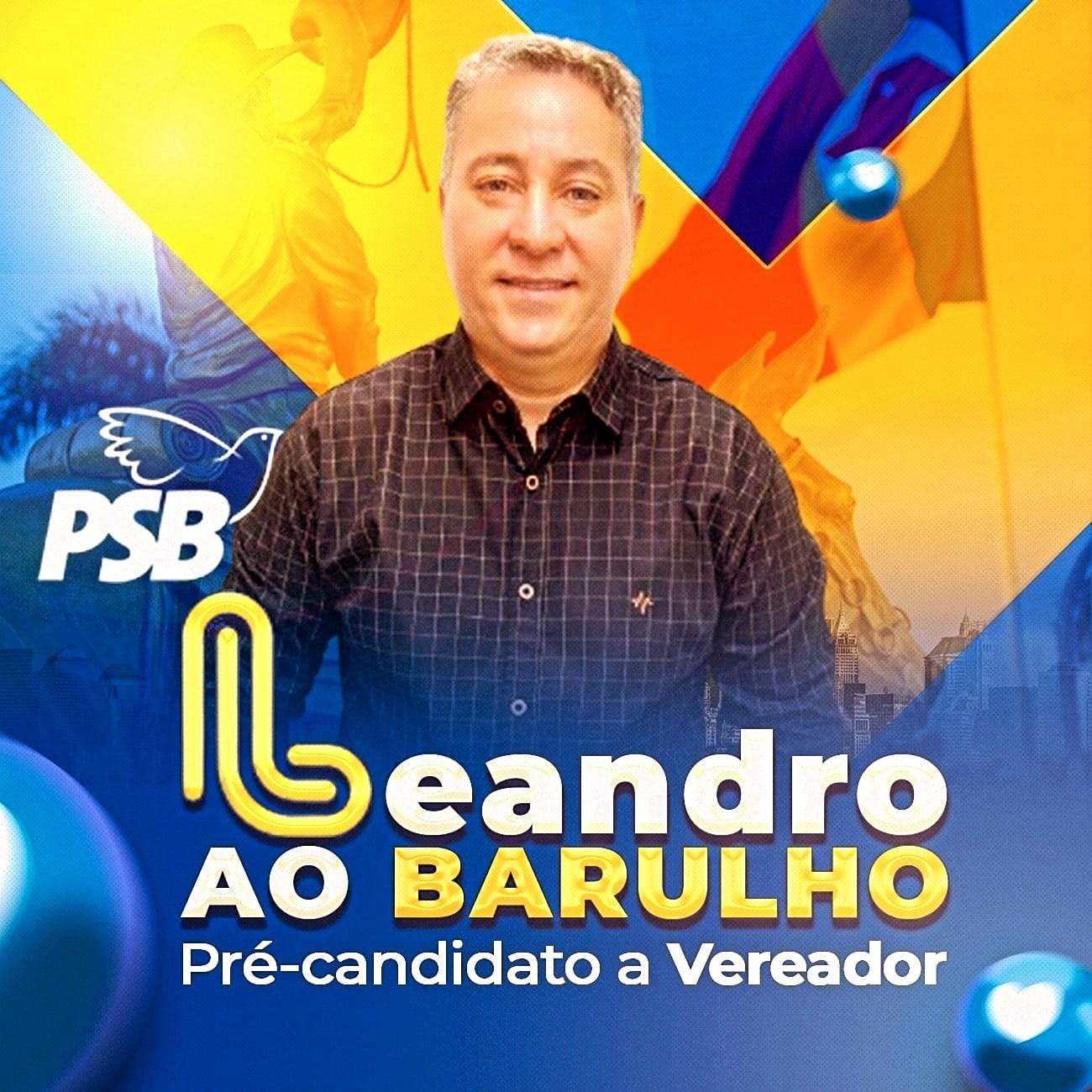 Gerente é pré-candidato a vereador pelo PSB