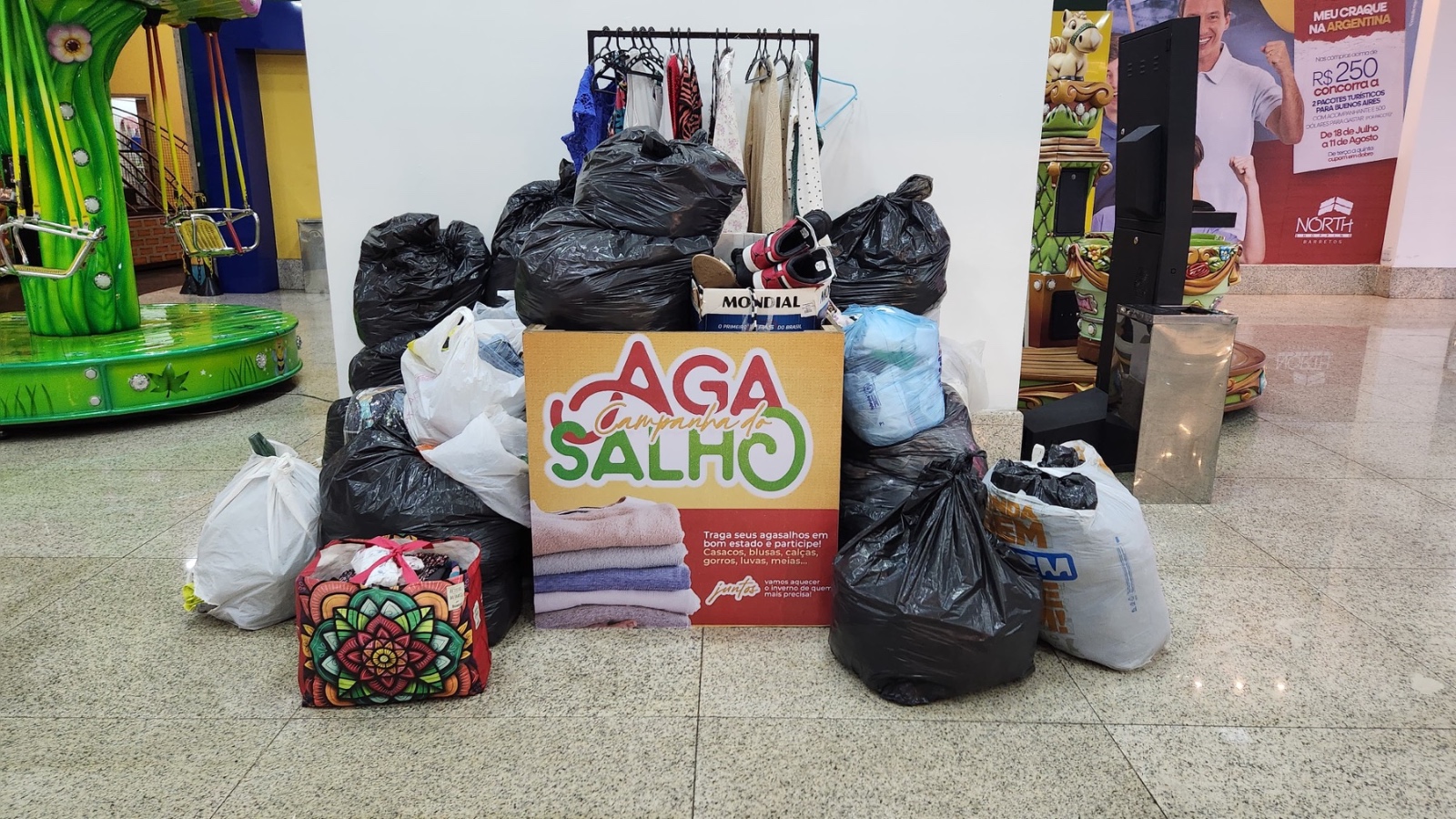 North Shopping Barretos conclui doação de agasalhos ao Fundo Social de Solidariedade