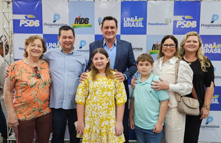 União Brasil oficializa Geninho Zuliani como candidato a prefeito de Olímpia