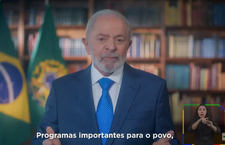 “Mundo voltou a acreditar no Brasil”, diz Lula em pronunciamento