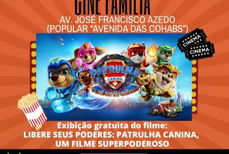 Prefeitura de Colina realiza mais uma edição do Cine Família