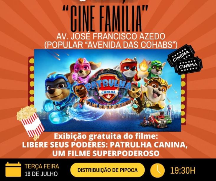 Prefeitura de Colina realiza mais uma edição do Cine Família