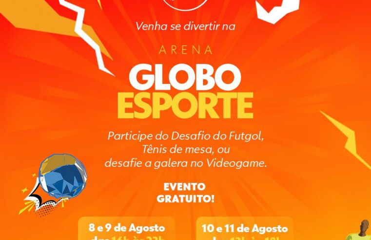 “Arena Globo Esporte” é atração no fim de semana do Dia dos Pais no North Shopping