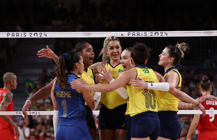 Brasil vence Turquia e é bronze nos Jogos Olímpicos