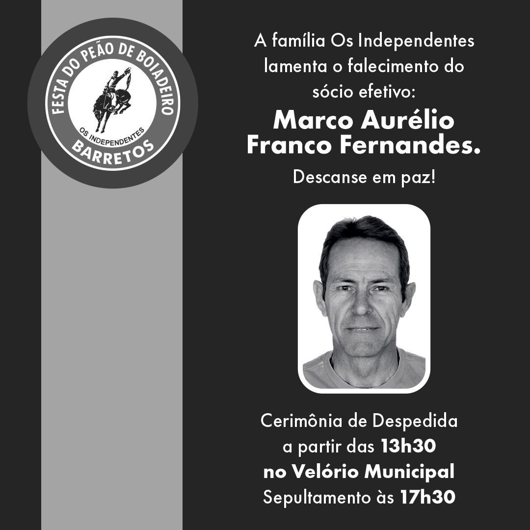 Morre Marco Fernandes da Associação Os Independentes