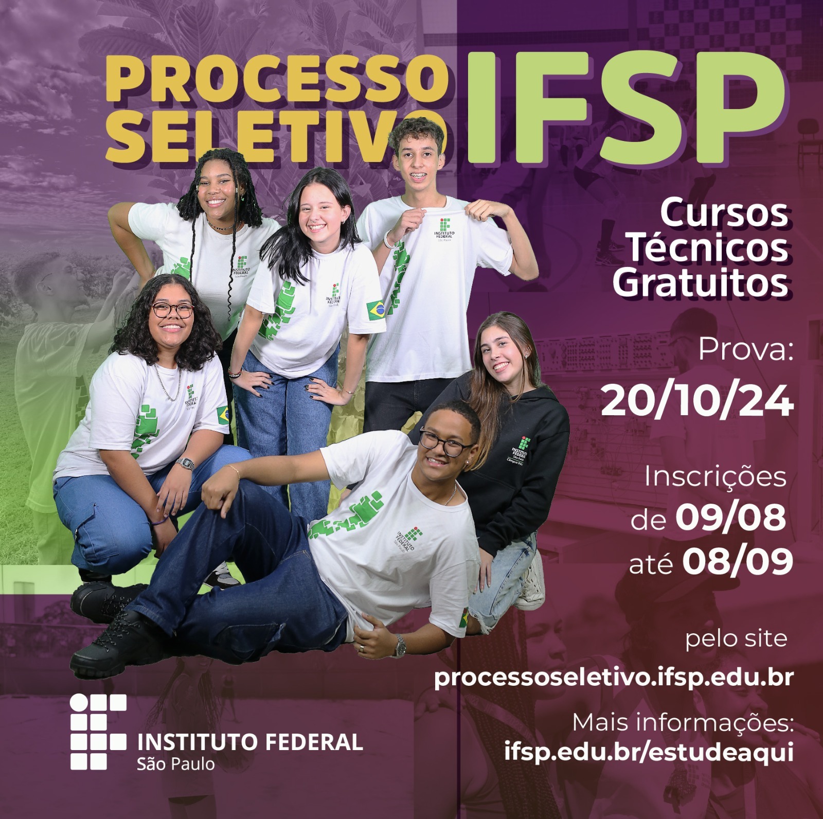 Instituto Federal abre inscrições para cursos técnicos