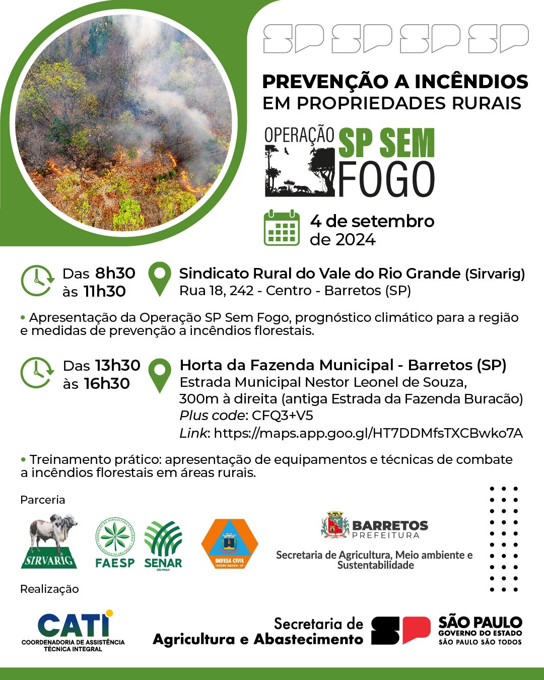 Prevenção de incêndios será tema de reunião em Barretos