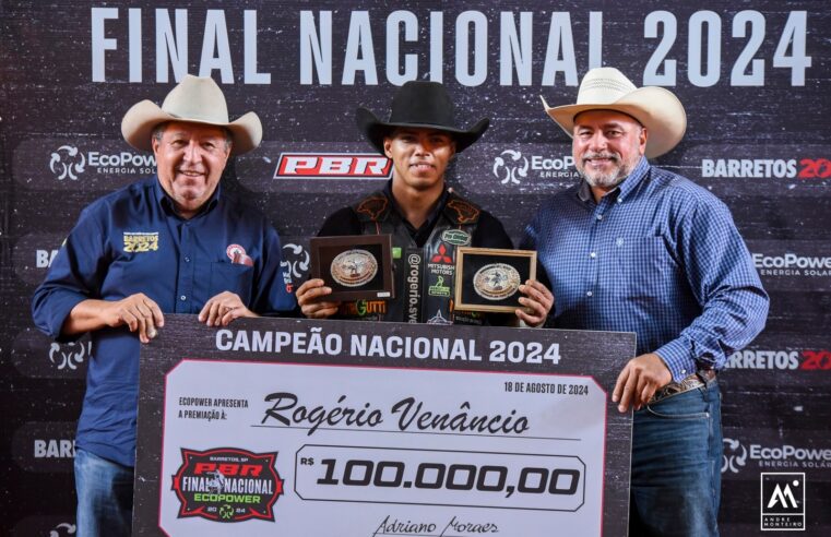 Mato-grossense Rogério Venâncio é o  campeão nacional da PBR Brazil