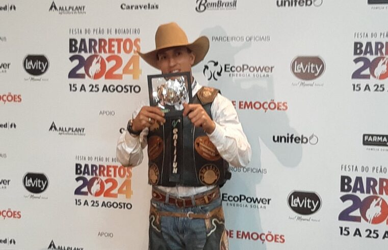 Brasileiro Everton Natan de Viradouro é o campeão do 31º Barretos International