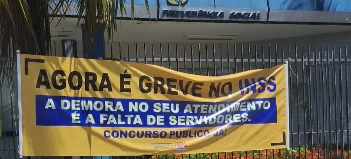 Greve do INSS atinge 26 estados e o DF, terá caravana em Brasília de 12 a 16 de agosto