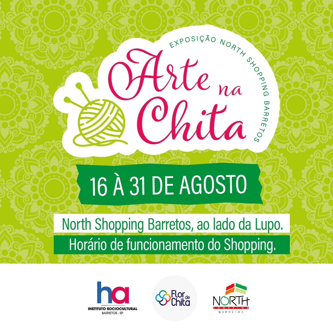 “Arte na Chita” do Instituto Sociocultural estará em exposição durante a Festa do Peão no North Shopping Barretos