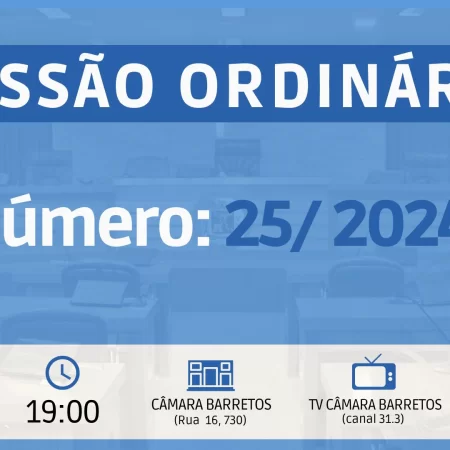 Veja o que será votado pelos vereadores na Sessão Ordinária de segunda-feira, 02 de setembro