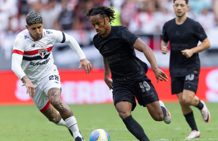 São Paulo vence  o Corinthians pelo Brasileirão