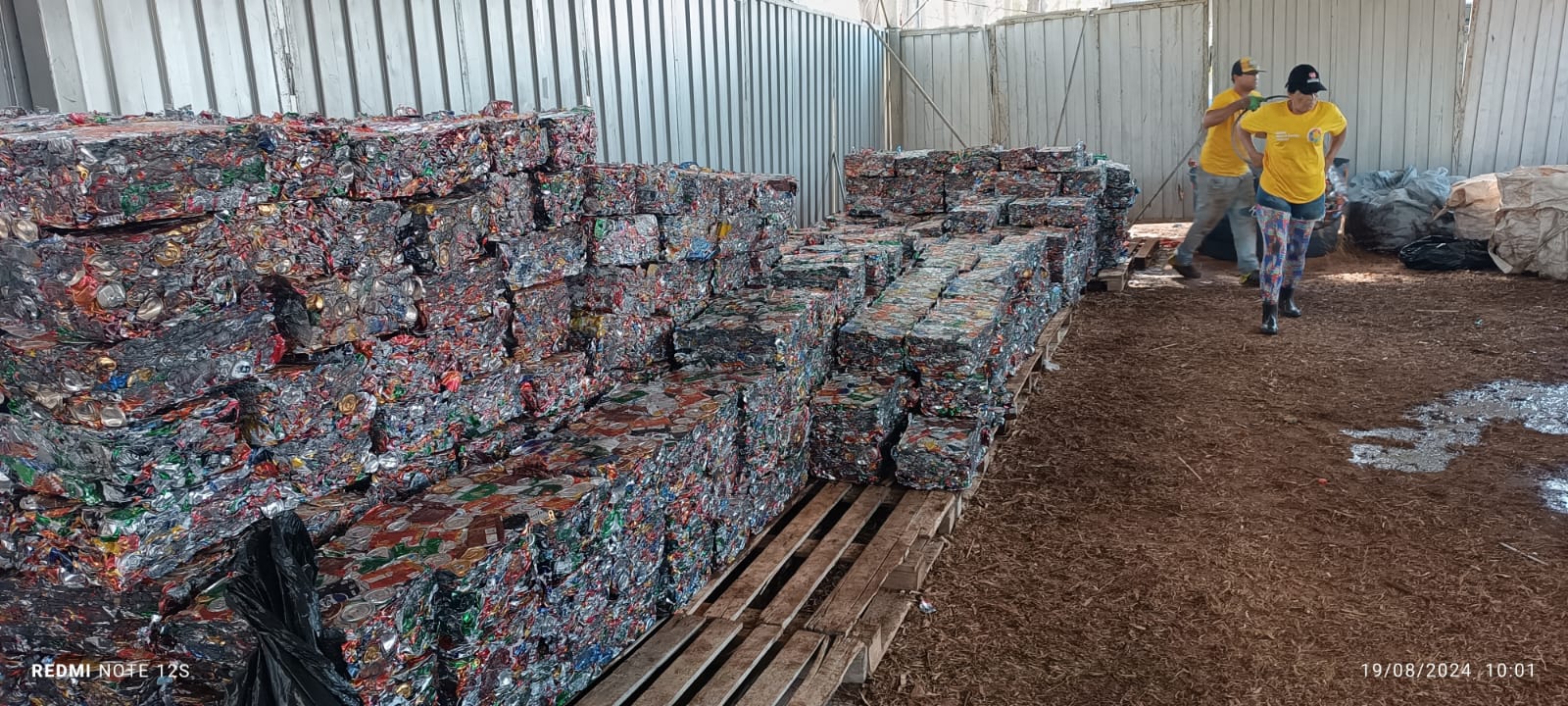 Universo Bem Me Quer apura recorde de reciclagem na Festa de Barretos, com quase 18 toneladas de alumínio recolhidas