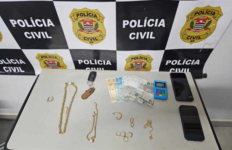 Polícia Civil de Barretos realiza prisão em flagrante de casal suspeito de ‘golpe da benção’ em municípios da região