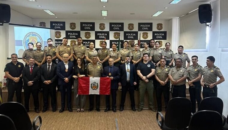 Polícia Civil de SP treina policiais do Peru sobre combate ao crime organizado