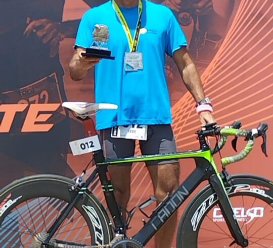 Barretense se destaca competição de Triatlon