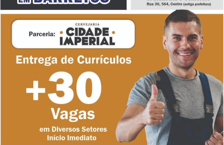 Cervejaria oferece vagas de emprego