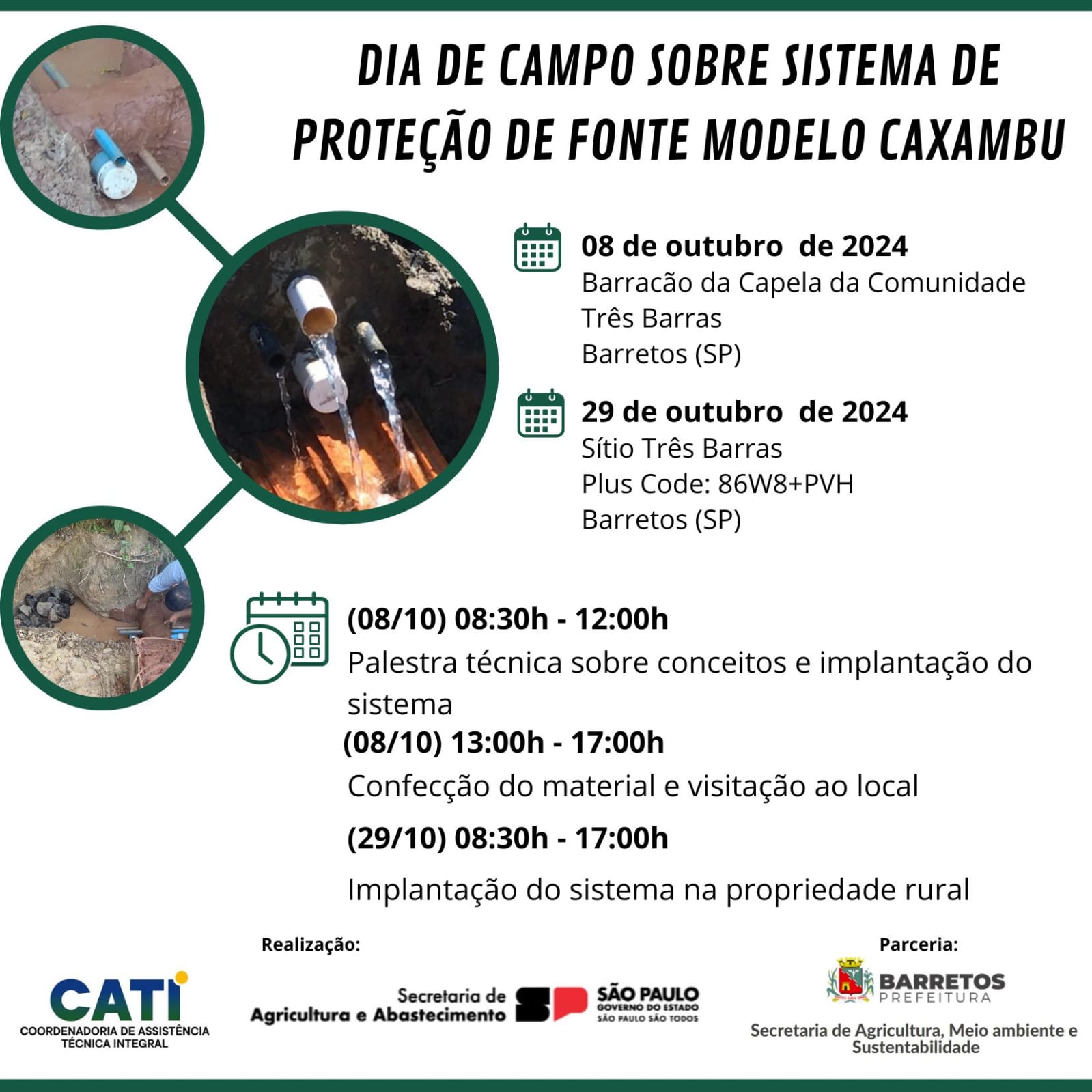 CATI agenda Dia de Campo sobre proteção de fontes