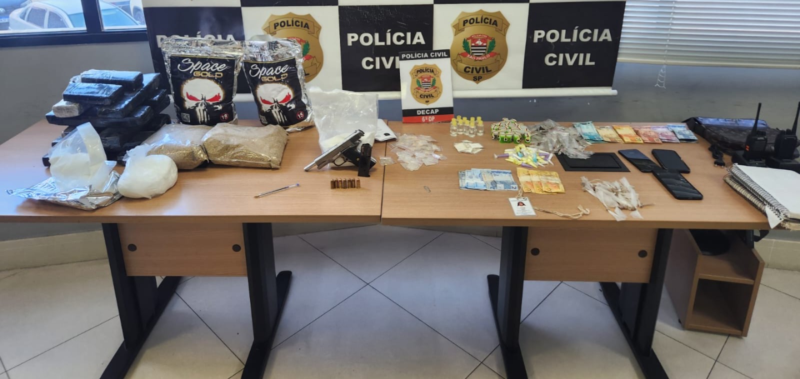 Polícia Civil mira integrantes do crime organizado em operação na zona sul de São Paulo