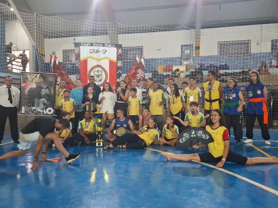 Projeto de Kung Fu de Colina participa de Campeonato em Orlândia