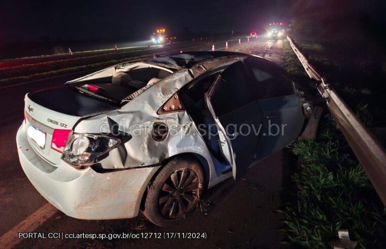 Colisão traseira deixa dois mortos em Bebedouro