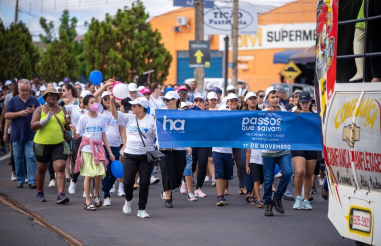 Caminhada Passos que Salvam foi realizada no sábado